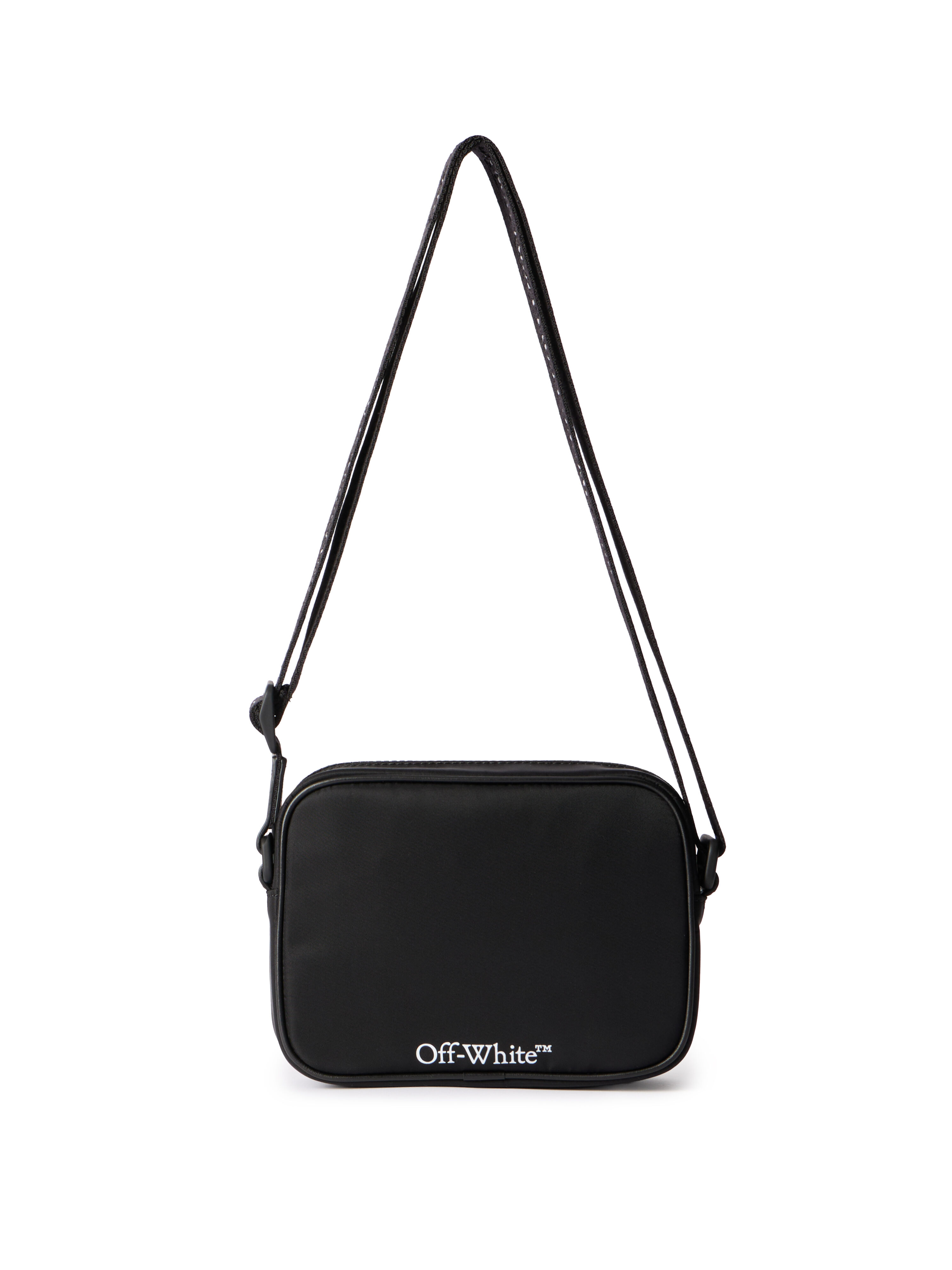Diagonal Spray Camera Bag in BLACK - WHITE for Men | Off-White™
