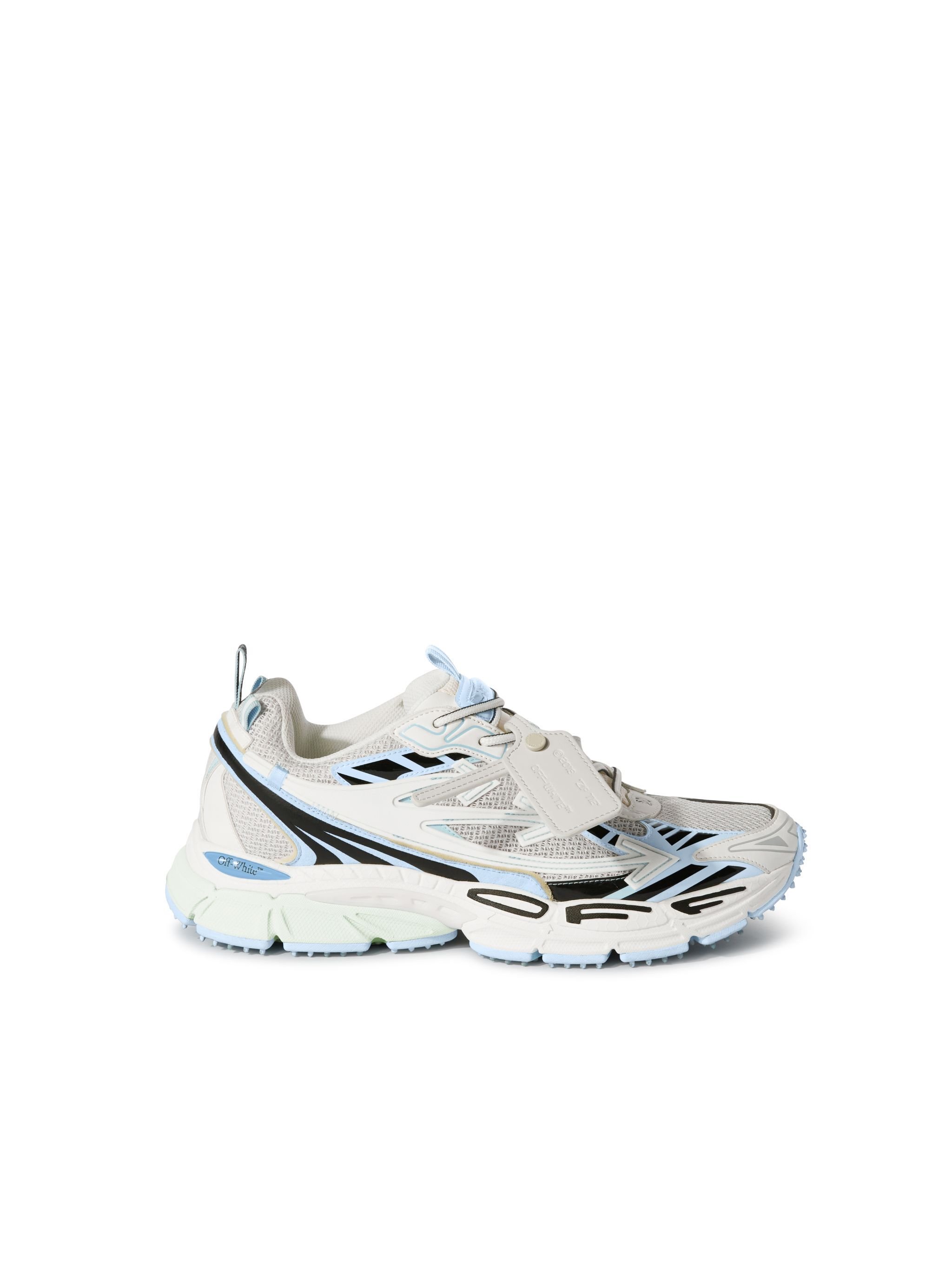 OFF WHITE Sneakers Be Right Back Bianche/Azzurre BIANCO OMIA295C99FAB001