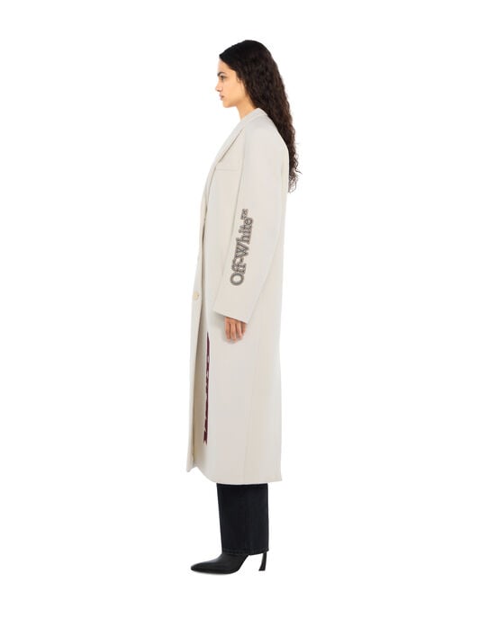 Racing Long Coat OFF WHITE Racing Long Coat Egret Hawthorn Rose 2FG00472T