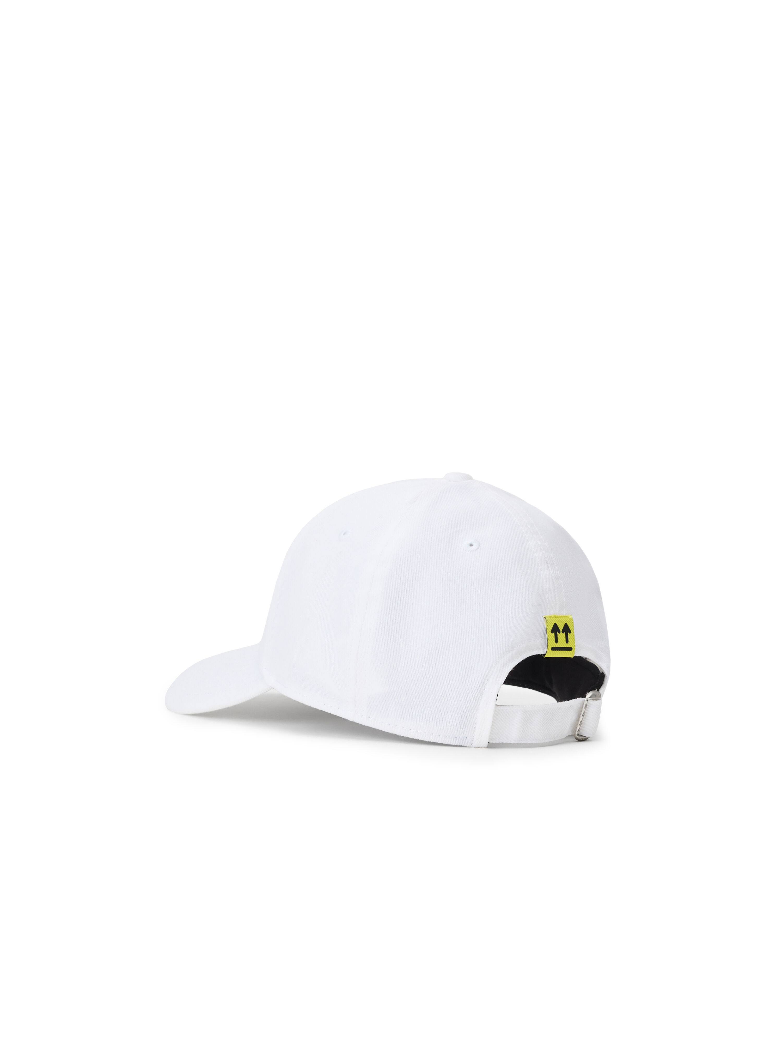 LAB L/AB Logo Embroidered Baseball Cap WHITE LAB7200154