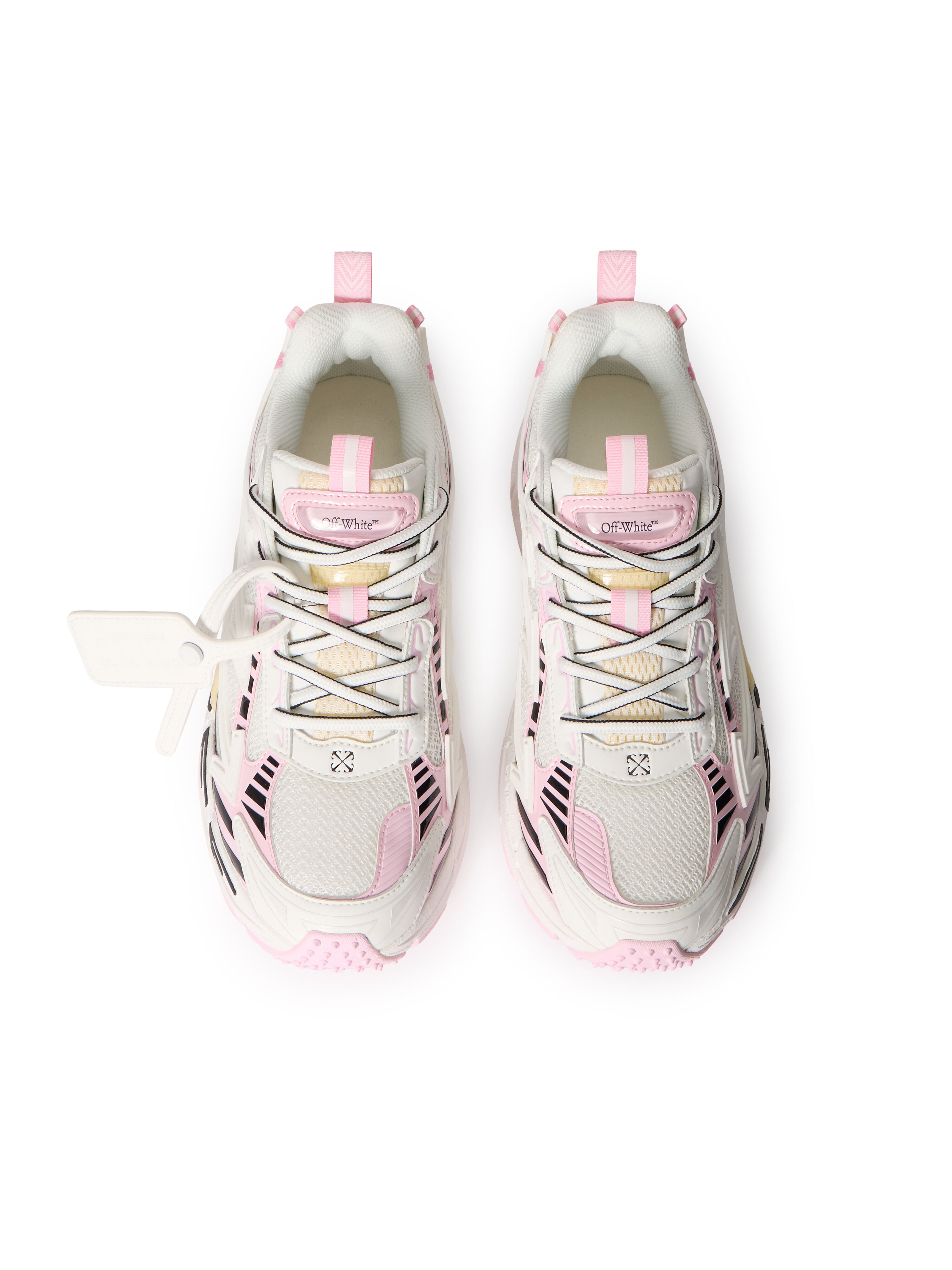 Be Right Back Sneakers OFF WHITE Be Right Back Sneakers WHITE - SOFT PINK OWIA289S26FAB001
