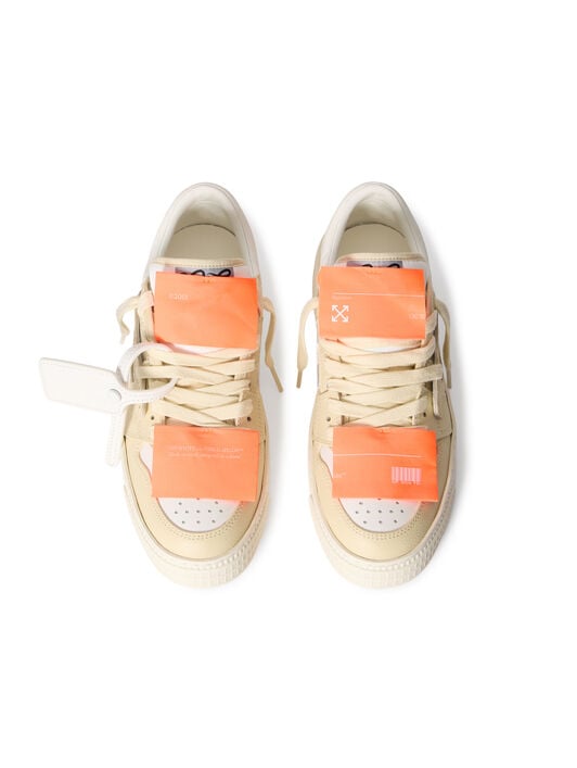 3.0 Court Low Top Sneakers OFF WHITE 3.0 Court Low Top Sneakers WHITE - BEIGE OWIA28ES26LEA001