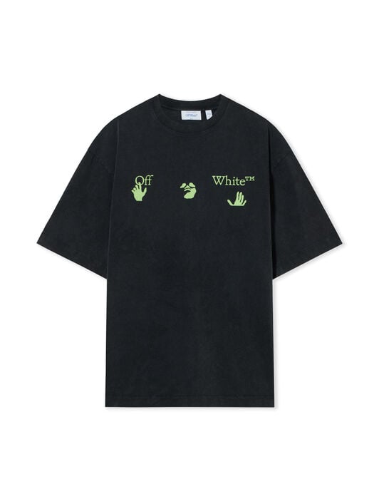 Bacco Arrow Skate Short Sleeve T-Shirt OFF WHITE Bacco Arrow Skate Short Sleeve T-Shirt VINTAGE BLACK 44MAA120F26J019