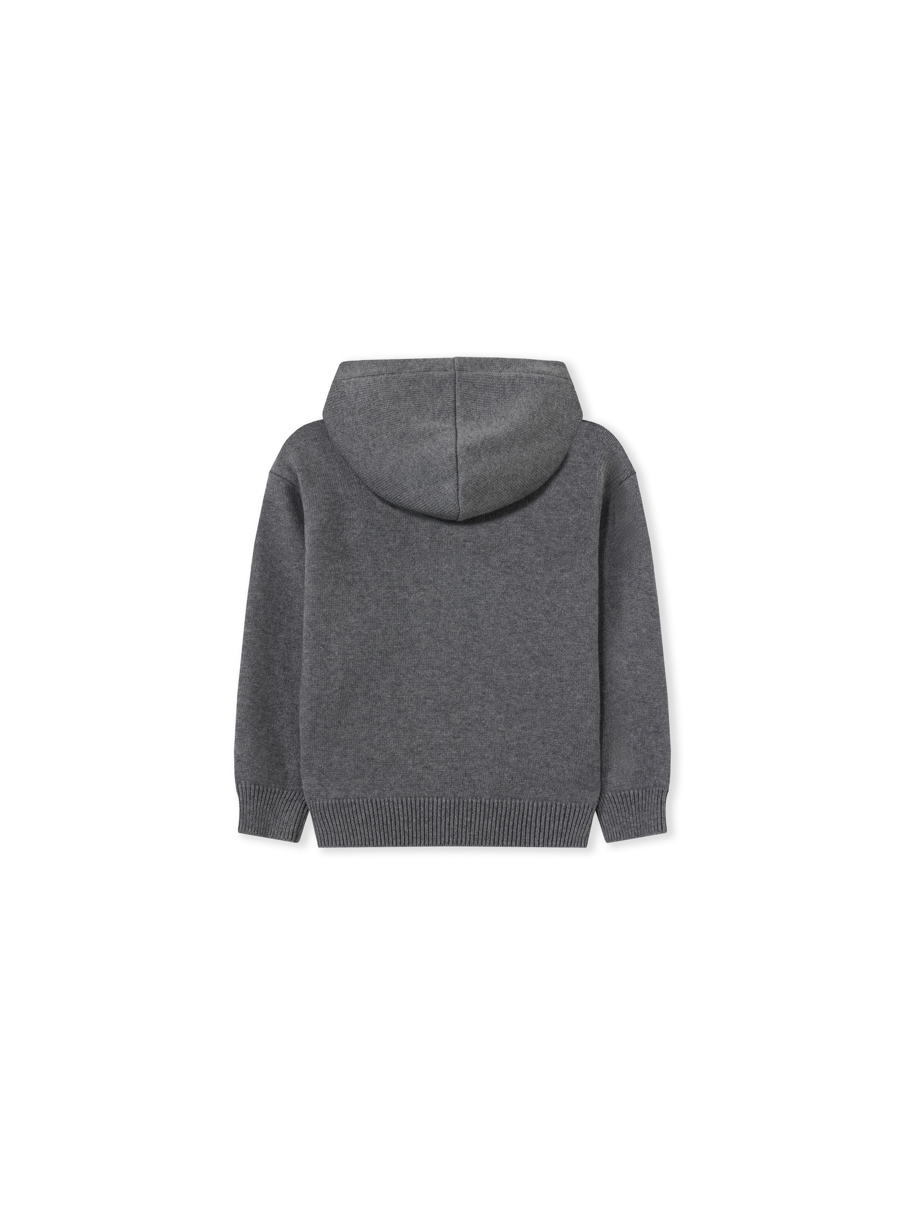 Big Bookish Stamp Knit Hoodie OFF WHITE Big Bookish Stamp Knit Hoodie GREY MELANGE 44BHU001F26K001