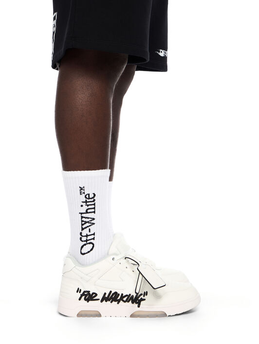 OFF WHITE Out Of Office For Walking Sneakers WHITE - BLACK OMIA189C99LEA01A