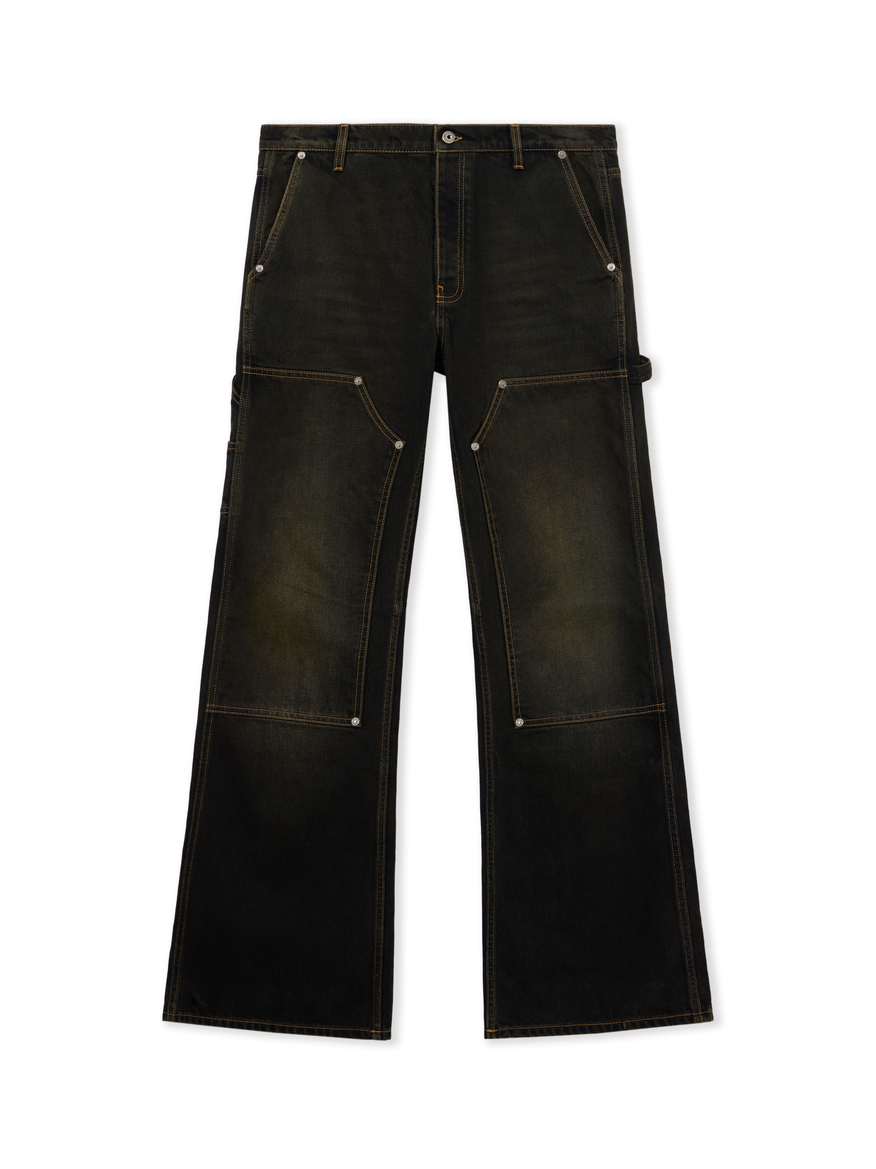 Half Arrow Flare Carpenter Jeans OFF WHITE Half Arrow Flare Carpenter Jeans DIRTY BLACK 44MYA19JF26D002