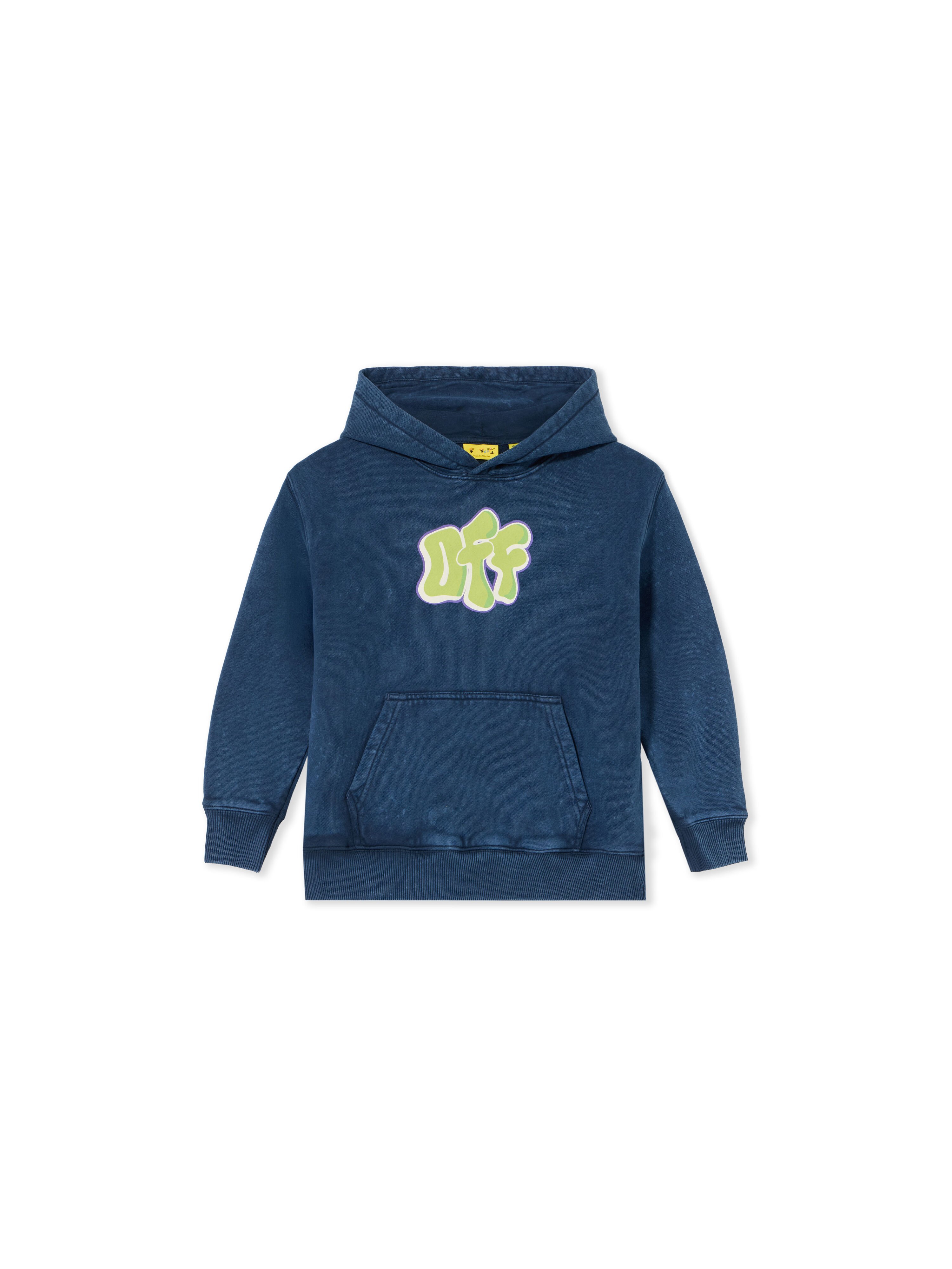 Graffiti Pullover Hoodie OFF WHITE Graffiti Pullover Hoodie BLUE NIGHTS 44BBB001F26F008