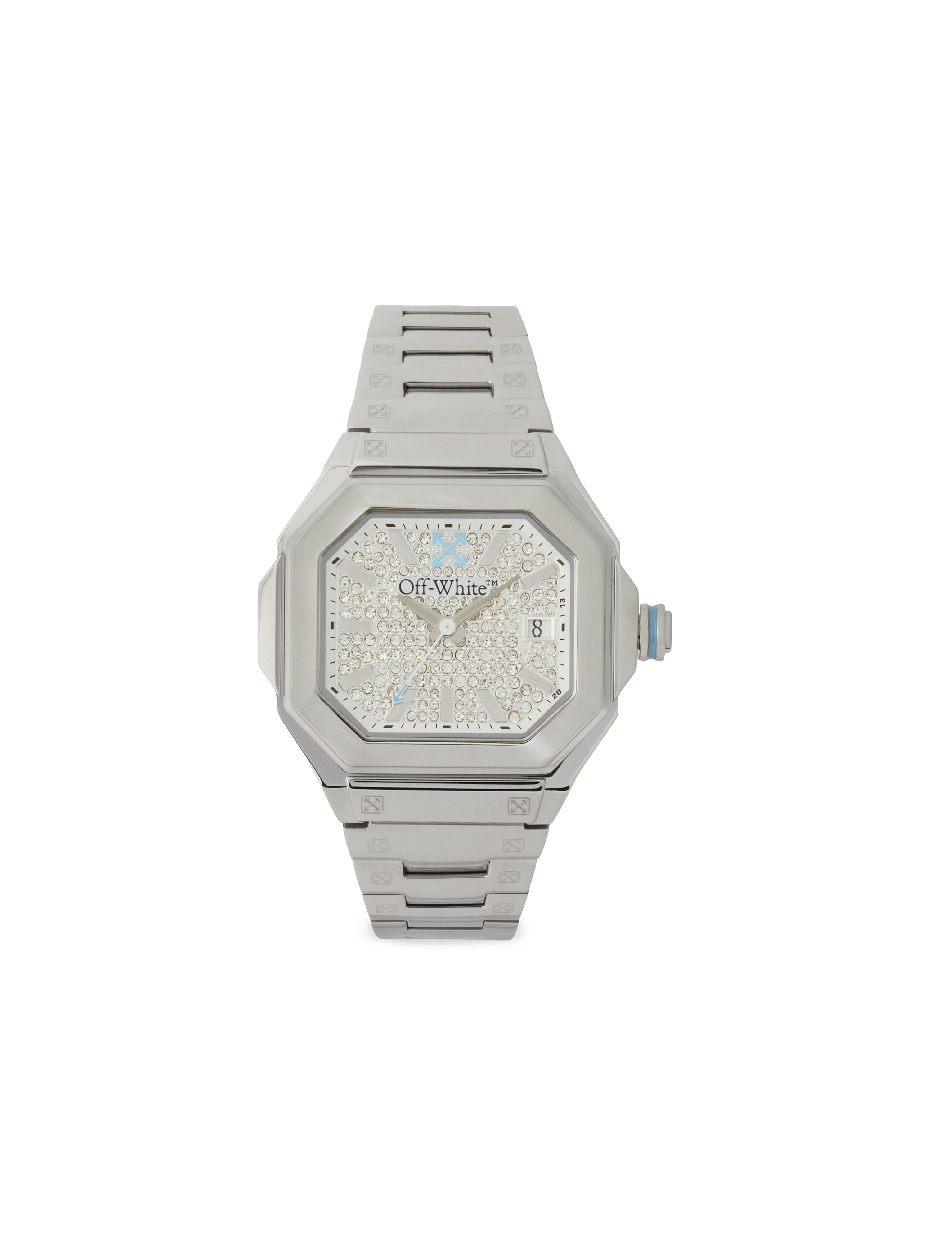 OFF WHITE "Shift" Watch Silver OW1L038M