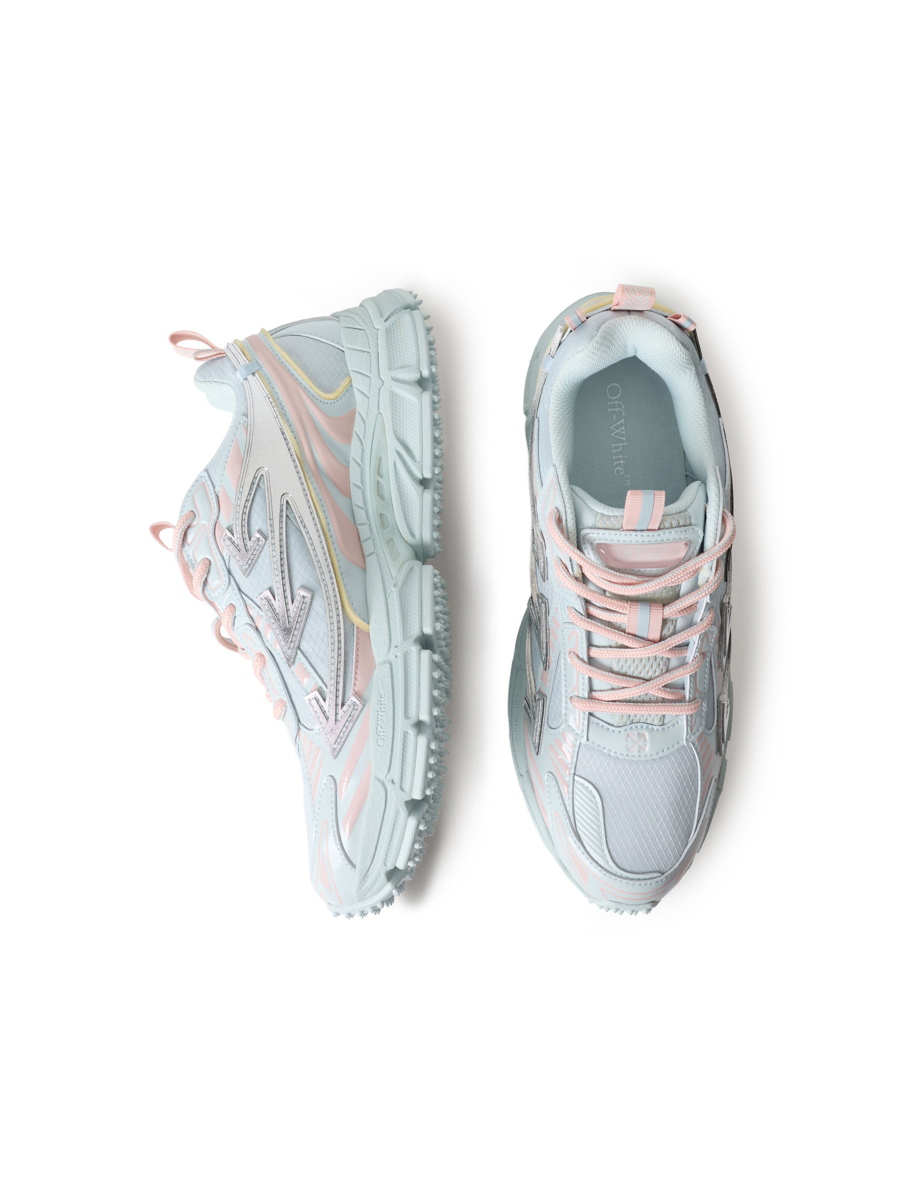 OFF WHITE Be Right Back Sneakers LIGHT GREY/SILVER OF05752025