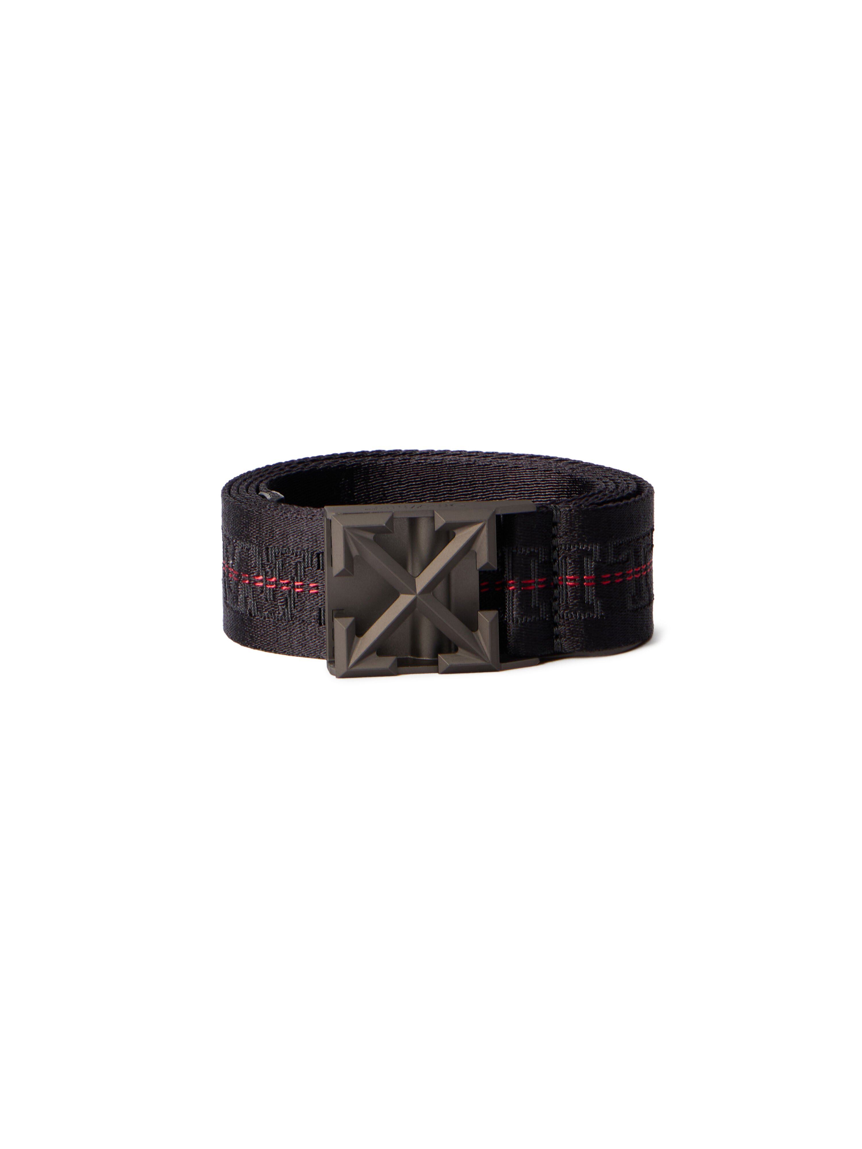 OFF WHITE Arrow Tape Belt BLACK - NO COLOR OMRB14BC99FAB002