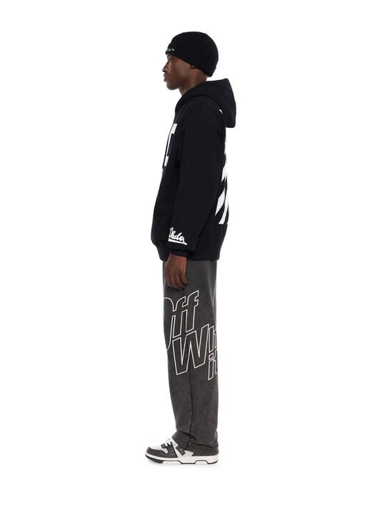 Big Off Diagonal Skate Hoodie OFF WHITE Big Off Diagonal Skate Hoodie BLACK - WHITE OMBB085F25FLE00Q