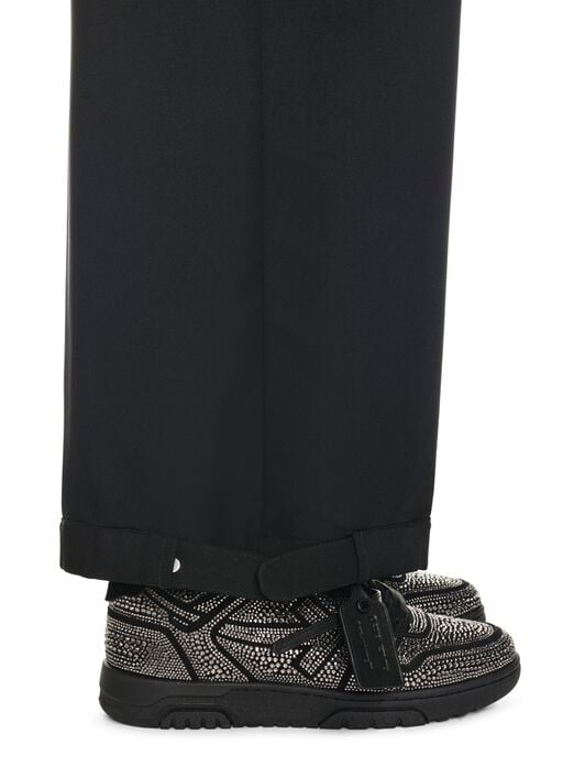 Full Strass Black Out Of Office OFF WHITE Full Strass Black Out Of Office BLACK OMIA189F24LEA009