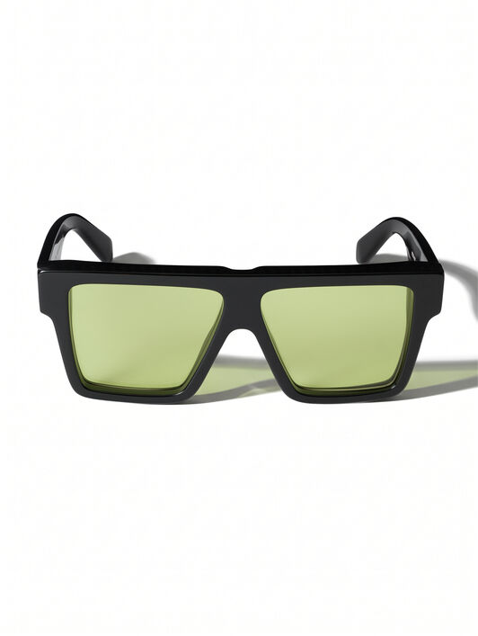 Berkeley Light Green Lens Sunglasses OFF WHITE Berkeley Light Green Lens Sunglasses SHINY DARK HAVANA OW1052105057