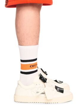 OFF WHITE WEISS/SCHWARZE 3.0 OFF COURT SNEAKER WEISS OMIA29KC99LEA001