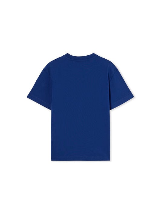Big Bookish Puff Logo T-Shirt OFF WHITE Big Bookish Puff Logo T-Shirt BLUE - SOFT PINK OGAA001F25JER001