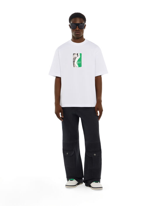 Miles Davis League Skate T-Shirt OFF WHITE Miles Davis League Skate T-Shirt WHITE 44MAA120W26J004