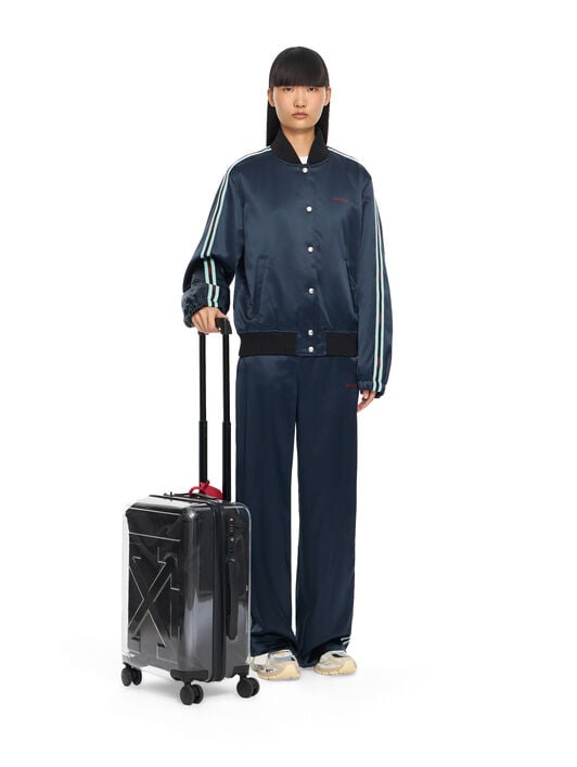 "For Travel" Arrow Suitcase OFF WHITE "For Travel" Arrow Suitcase TRANSPARENT OWZH001C99PLA001
