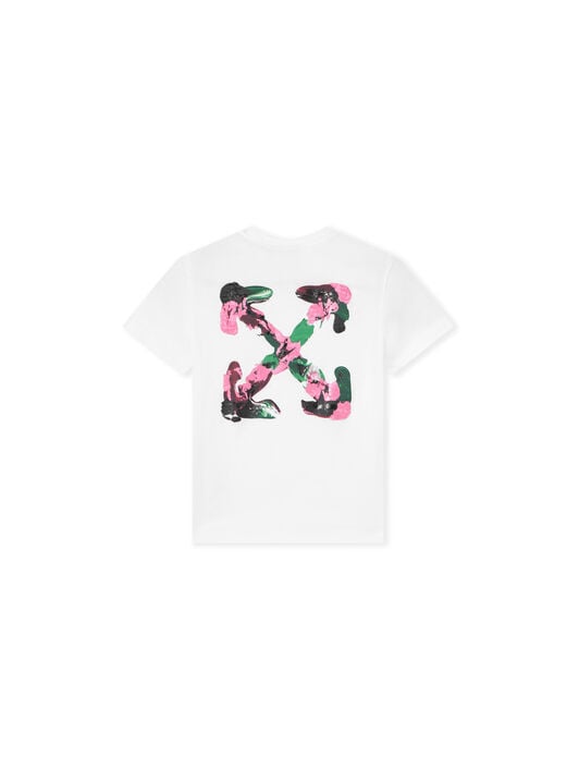 Arrow Acrylic T-Shirt OFF WHITE Arrow Acrylic T-Shirt WHITE 44GAA001F26J008