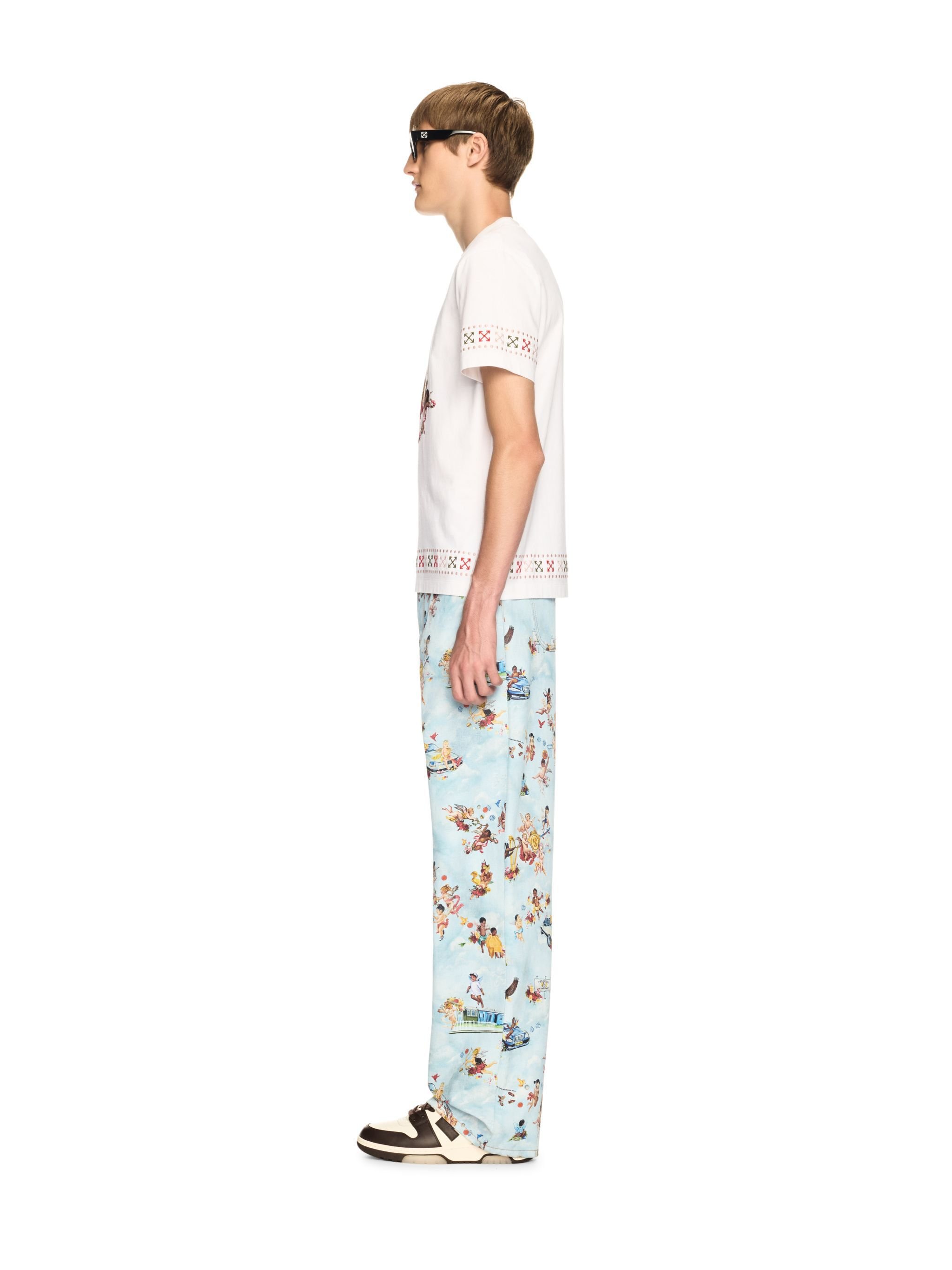 OFF WHITE Putti Slim S/S Tee WHITE OMAA027S25JER002