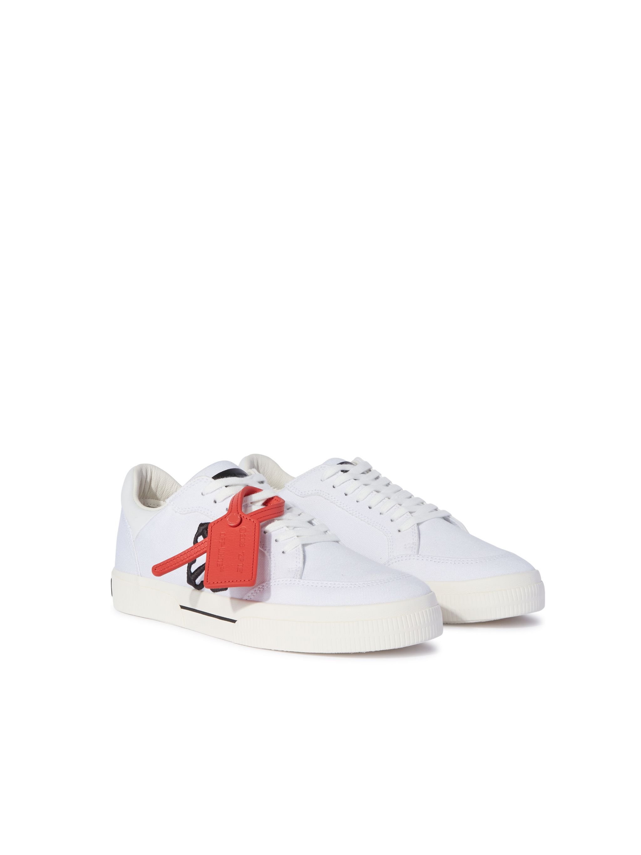 OFF WHITE White/Black Canvas Vulcanized WHITE OWIA288C99FAB001