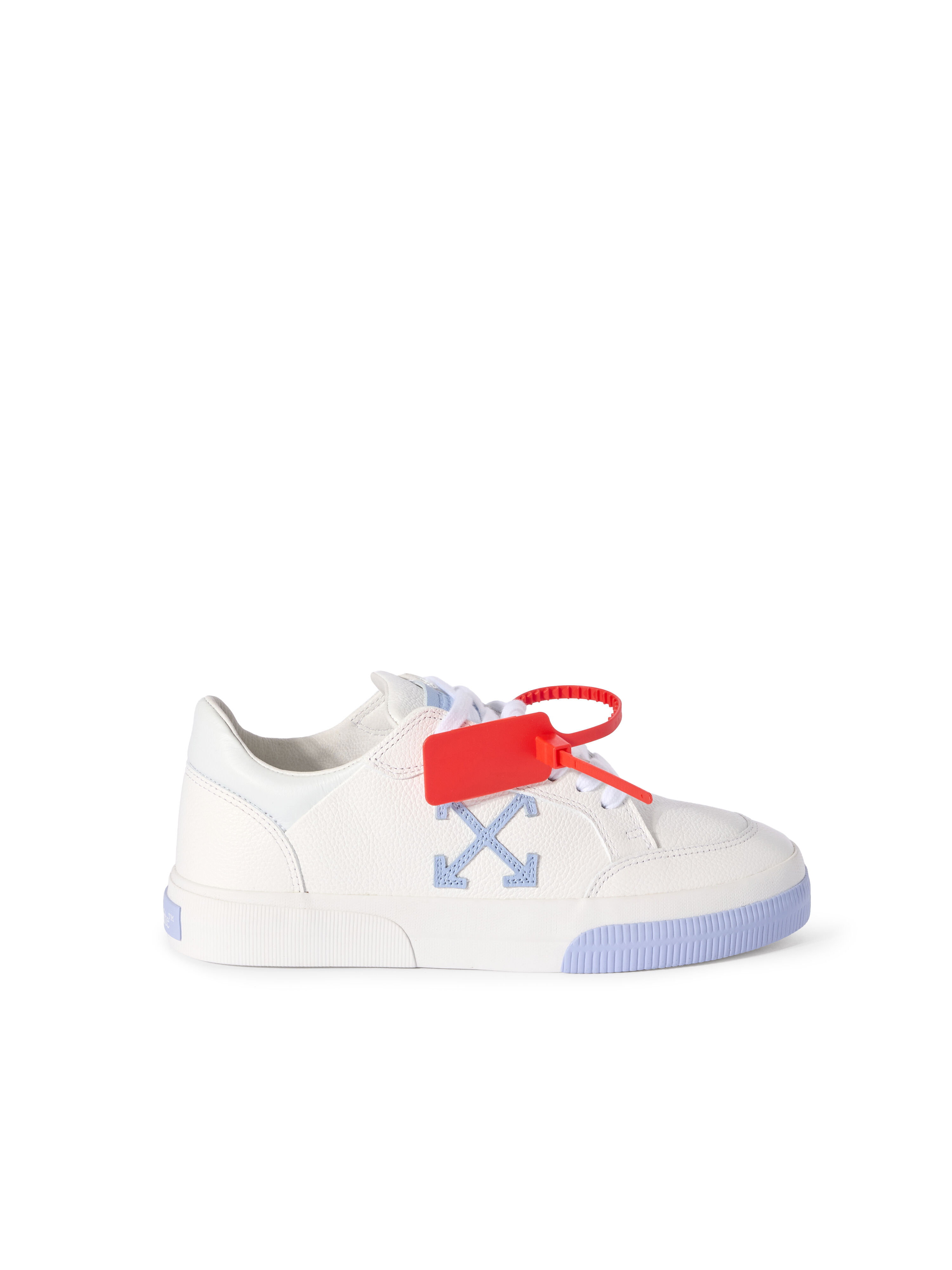 OFF WHITE Vulc Low Sneakers WHITE - LIGHT BLUE OWIA288F25LEA001