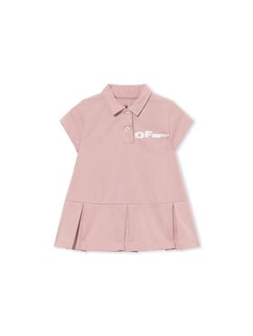 OFF WHITE Type Polo Dress S/S PALE MAUVE 44GXU003S26J001