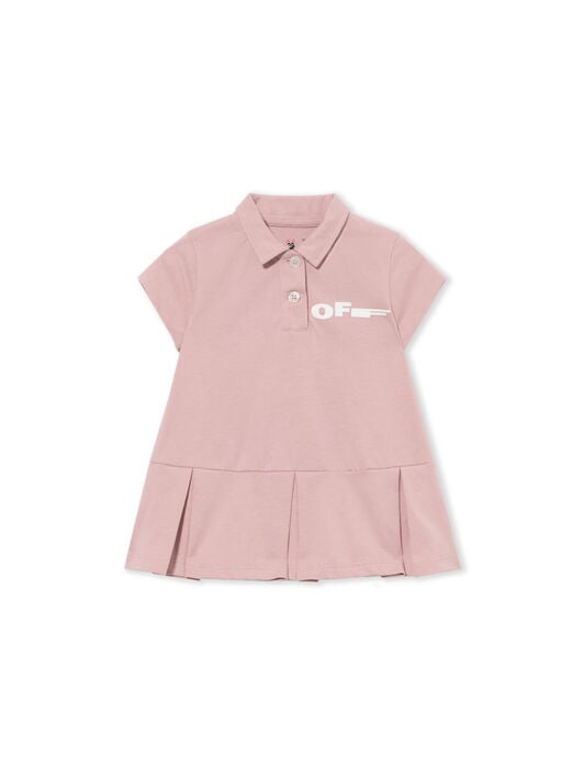 OFF WHITE Type Polo Dress S/S PALE MAUVE 44GXU003S26J001