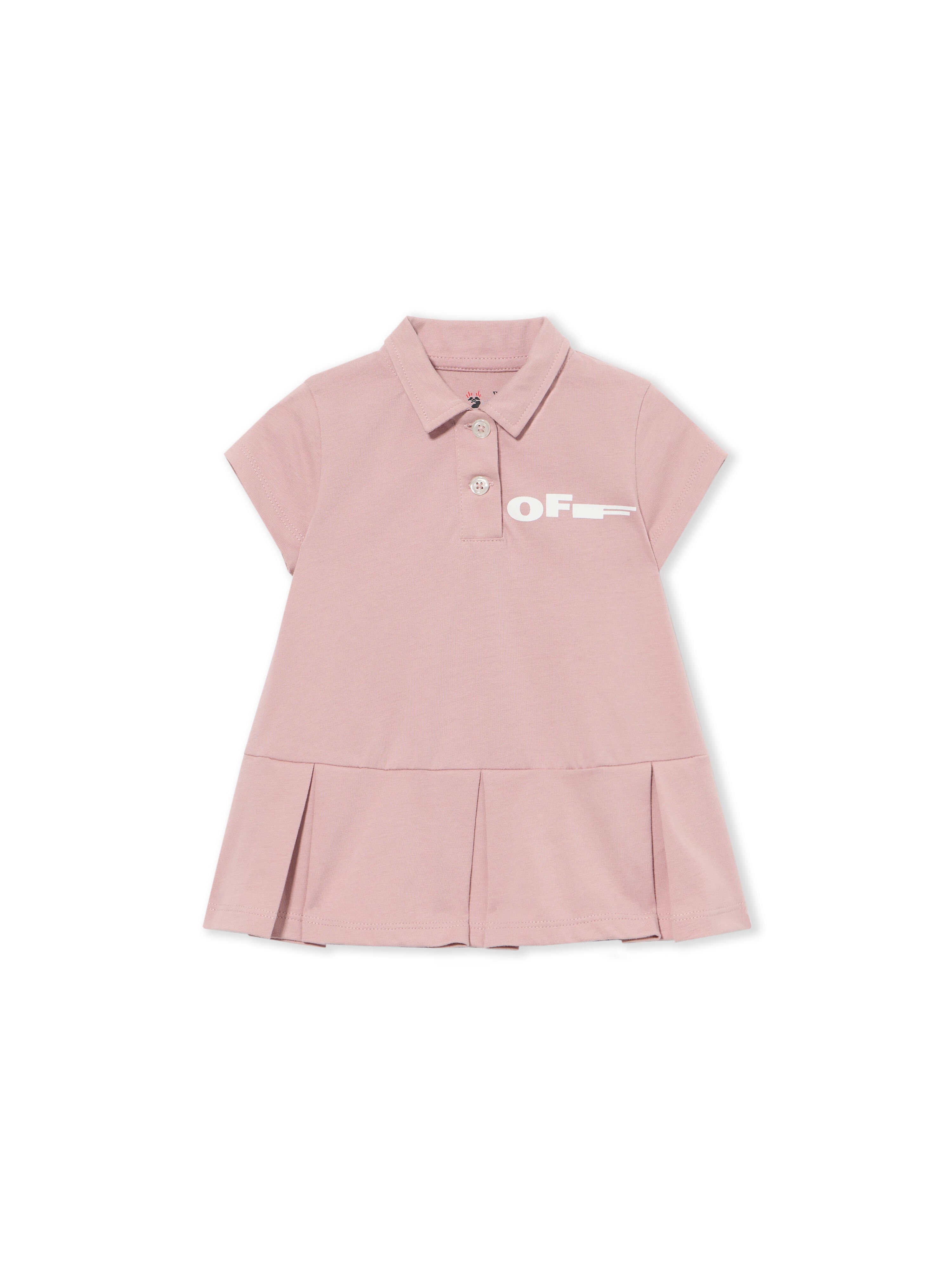 OFF WHITE Type Polo Dress S/S PALE MAUVE 44GXU003S26J001