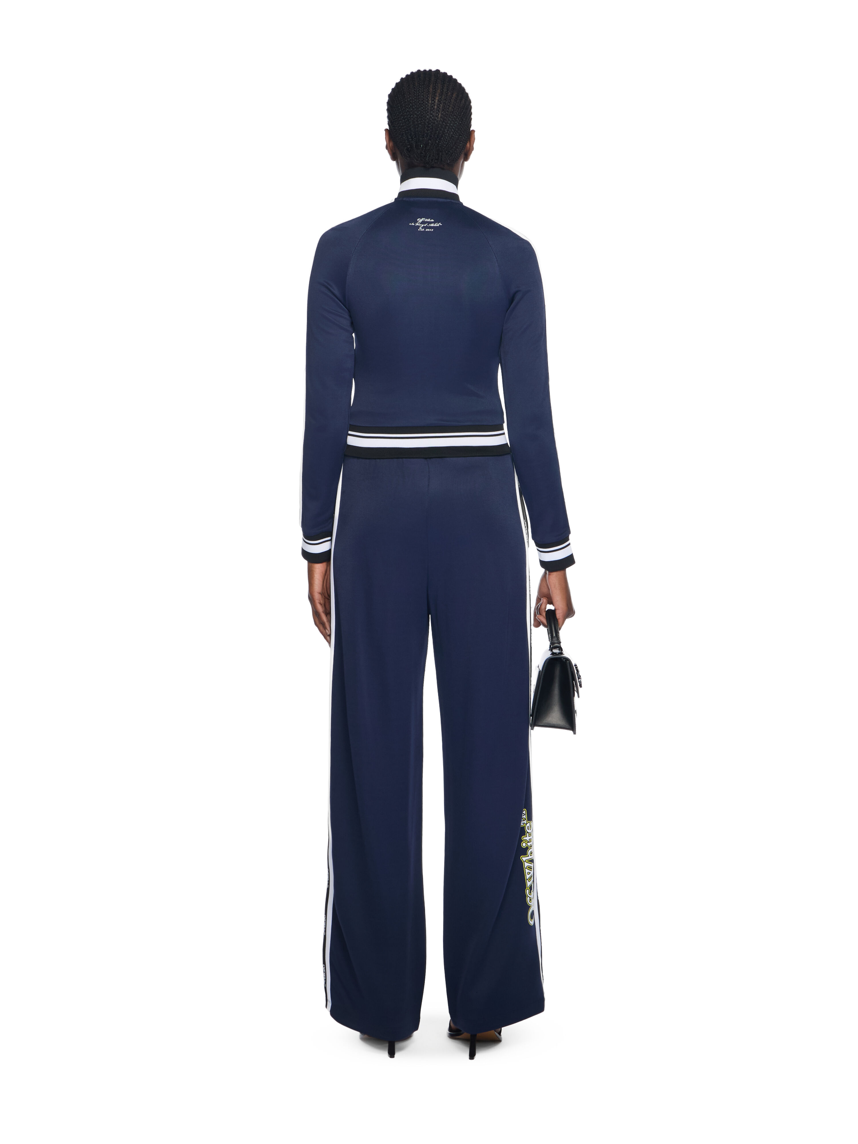 Track Top Serena Jacket OFF WHITE Track Top Serena Jacket BLUE IRIS-LIME OWBD006F25JER001