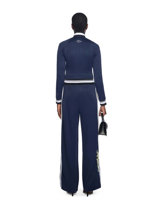 Track Top Serena Jacket OFF WHITE Track Top Serena Jacket BLUE IRIS-LIME OWBD006F25JER001