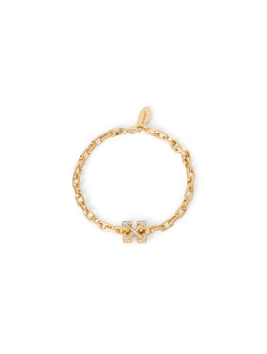 Arrow Diamond Chain Bracelet OFF WHITE Arrow Diamond Chain Bracelet GOLDMETAL C06552