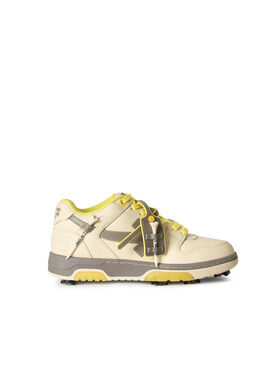 OFF WHITE Ow Golf Out Of Office Sneakers OFF WHITE - GREY - YELLOW OMIA29DT24LEA001