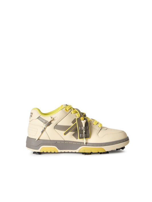 OFF WHITE Ow Golf Out Of Office Sneakers OFF WHITE - GREY - YELLOW OMIA29DT24LEA001