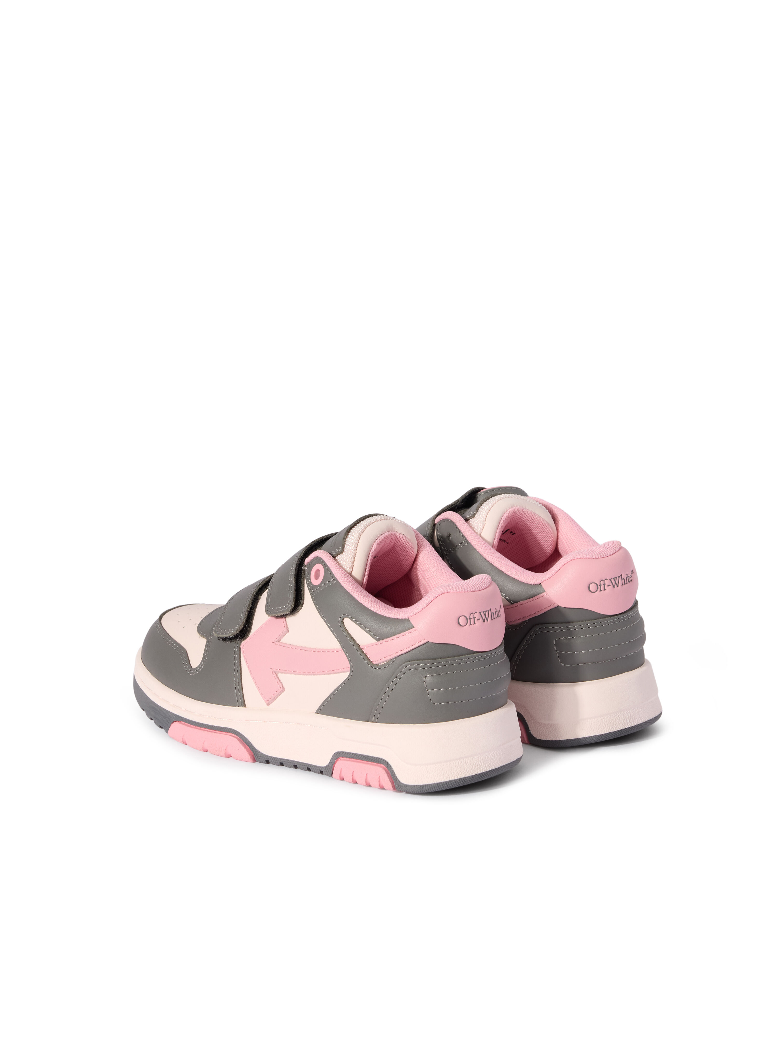 OFF WHITE Out of Office Sneakers PINK - GREY OGIA005F25LEA001