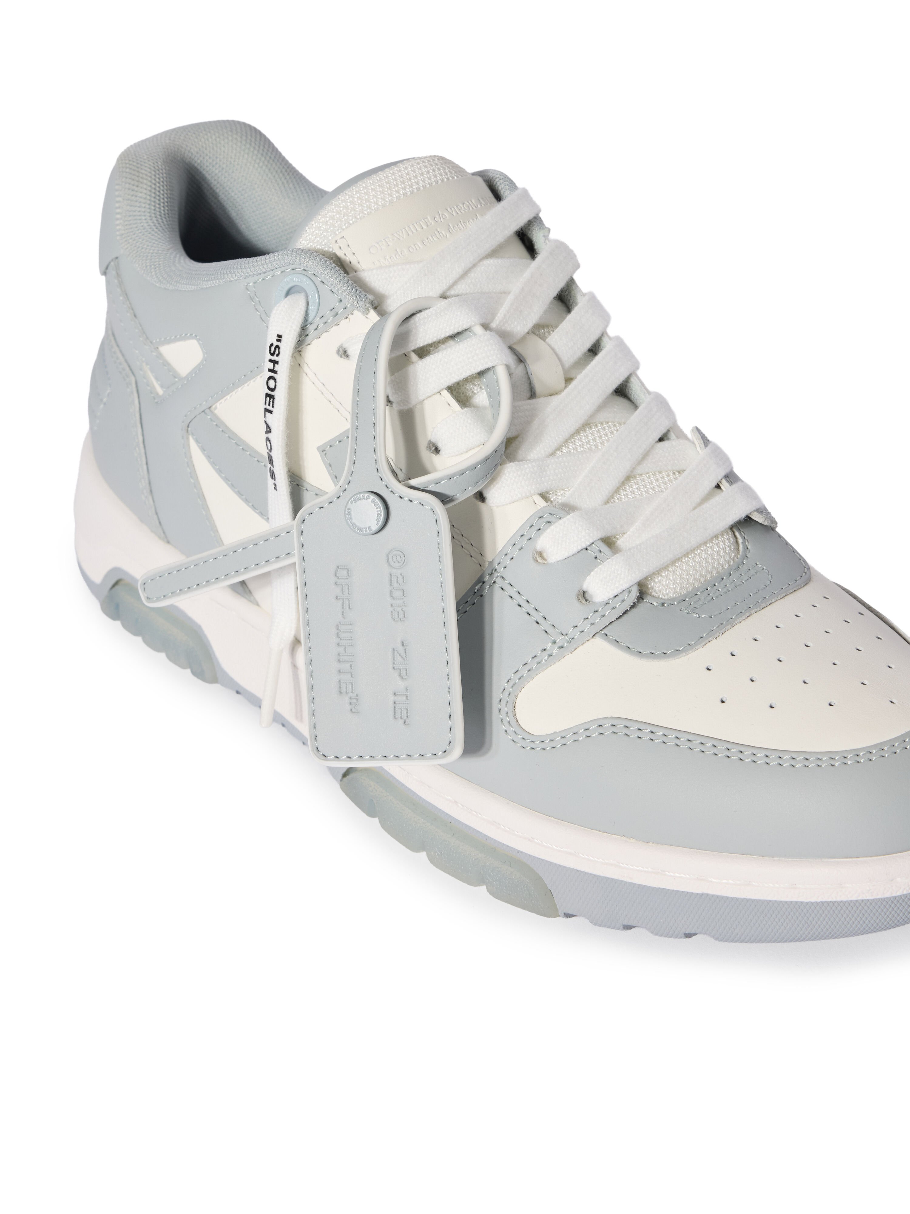 OFF WHITE Out Of Office Sneakers WHITE GREY OMIA189C99LEA007