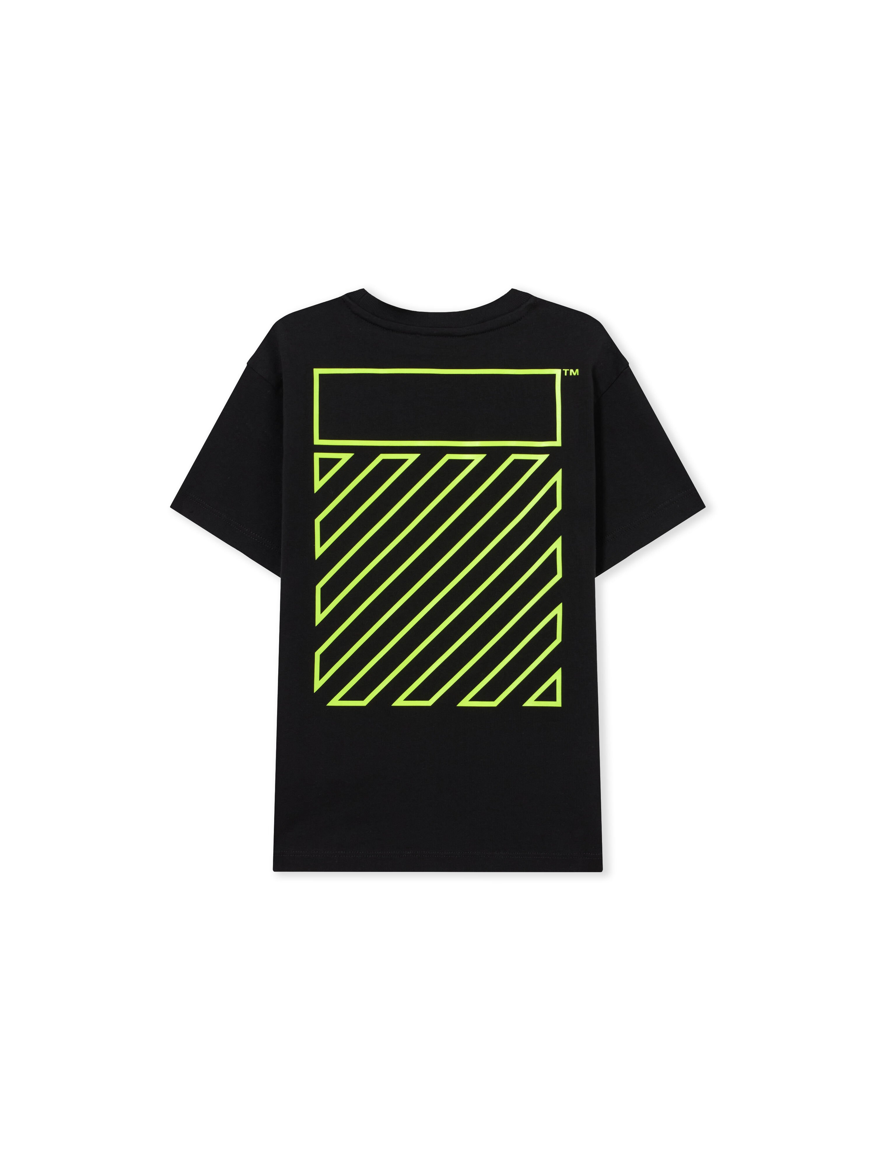 OFF WHITE Off Diag Tee S/S BLACK 44BAA002S26J004