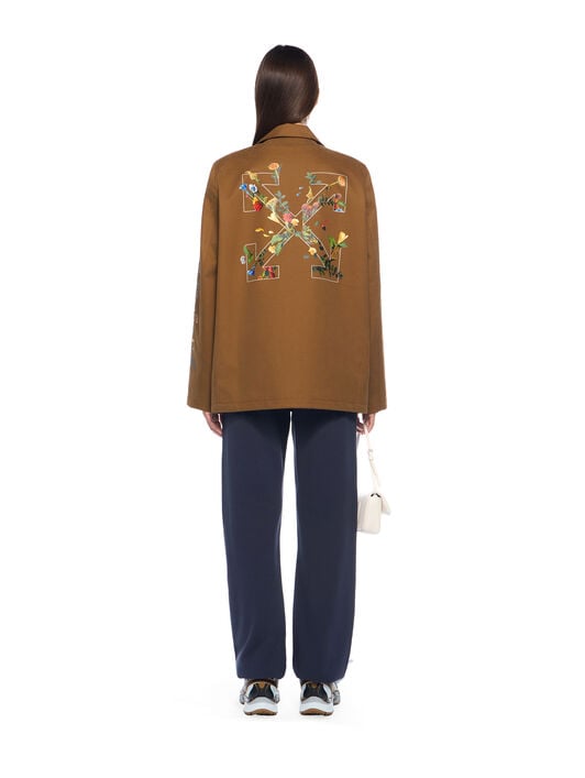 Arrow Flower Field Twill Jacket OFF WHITE Arrow Flower Field Twill Jacket BEECH-BEECH OWEL013F25FAB001