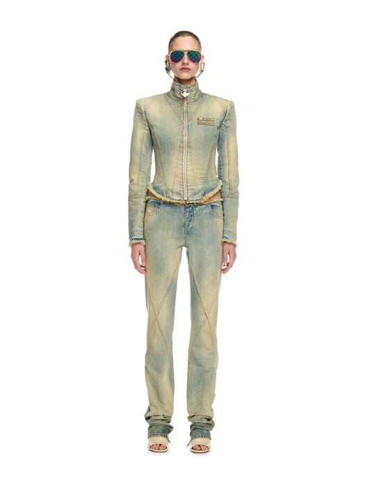 OFF WHITE Blue Jane Denim Pants BLUE OWYB01GZ25DEN001