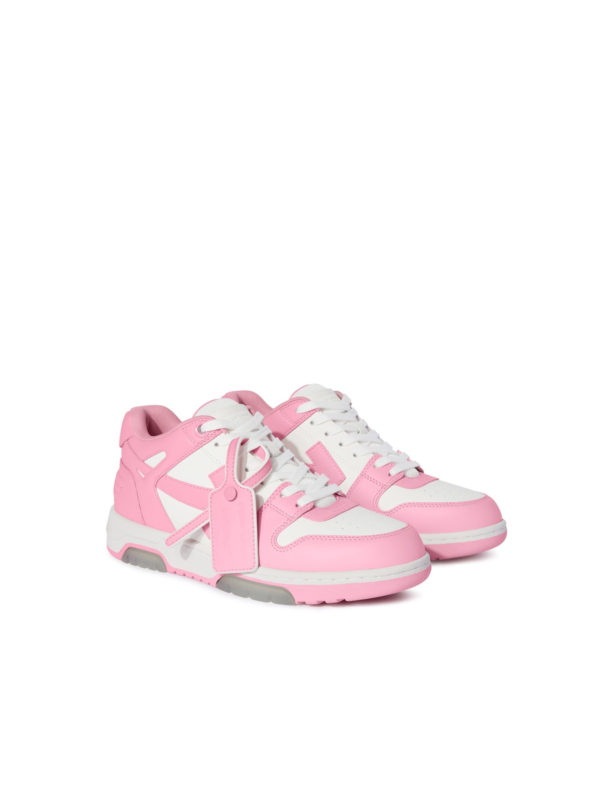 OFF WHITE Sneakers Out Of Office In Pelle Di Vitello ROSA OWIA259F24LEA003