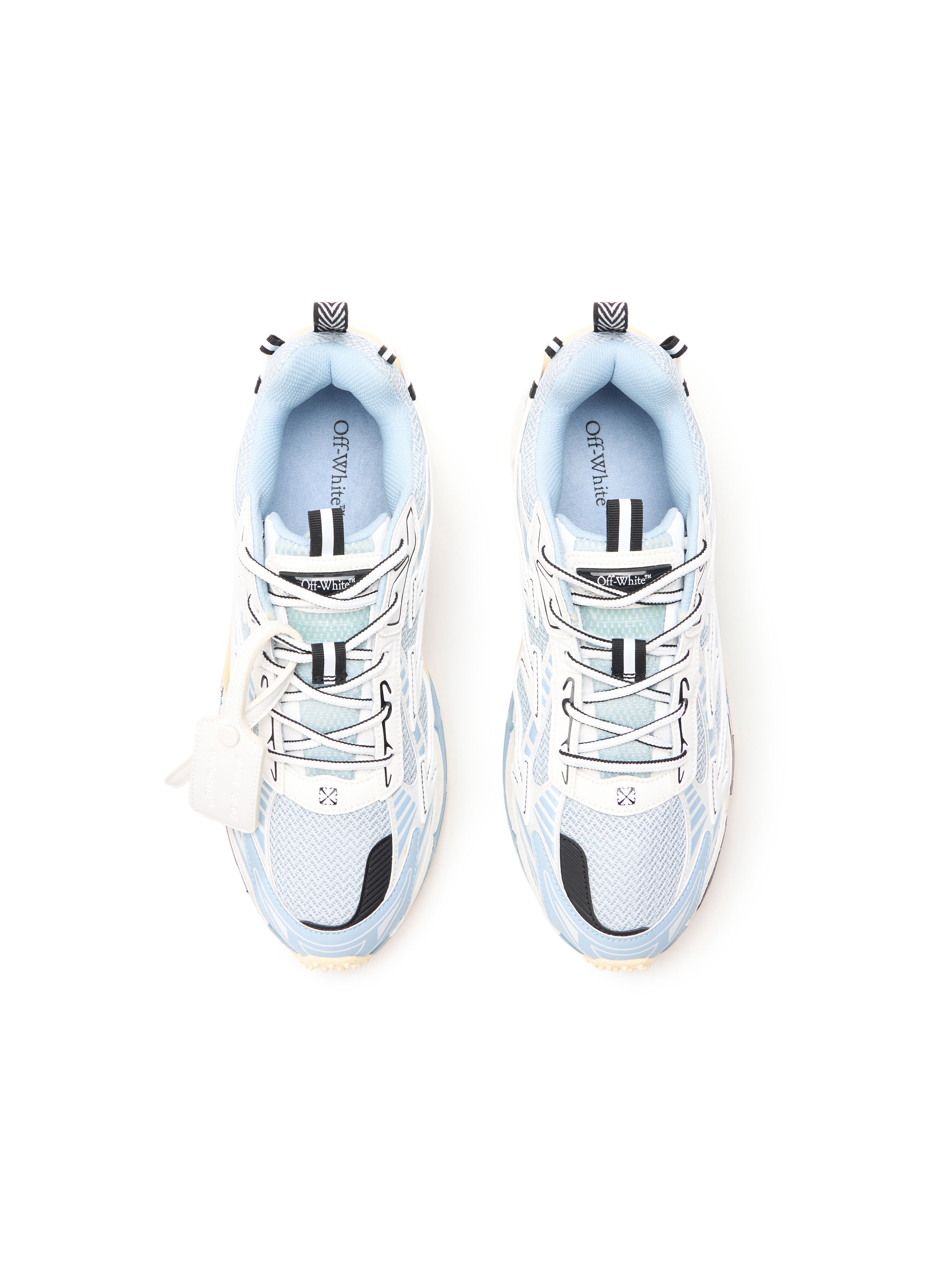 Sneakers Be Right Back OFF WHITE Sneakers Be Right Back LIGHT GREY - CYAN CELESTE OMIA295S26FAB001