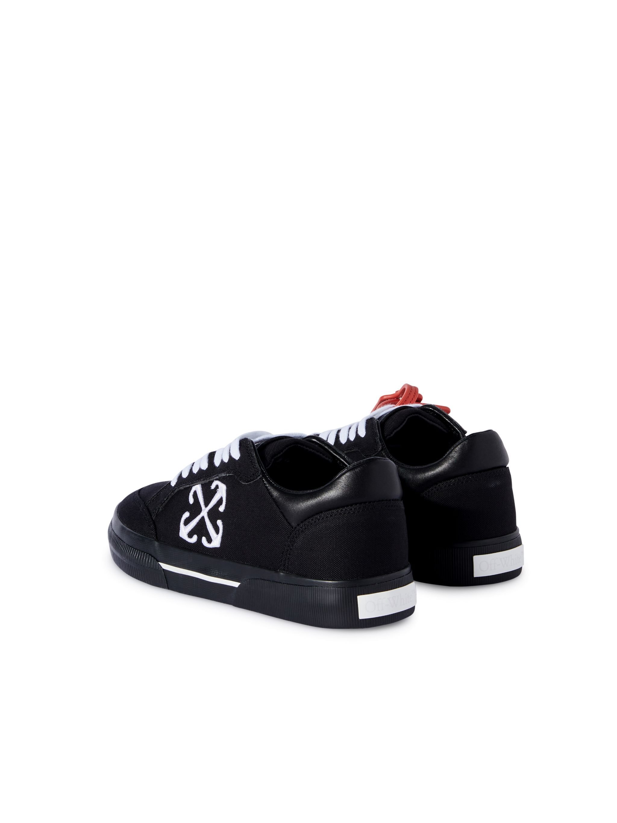 OFF WHITE Black/White Canvas Vulcanized BLACK OWIA288C99FAB001