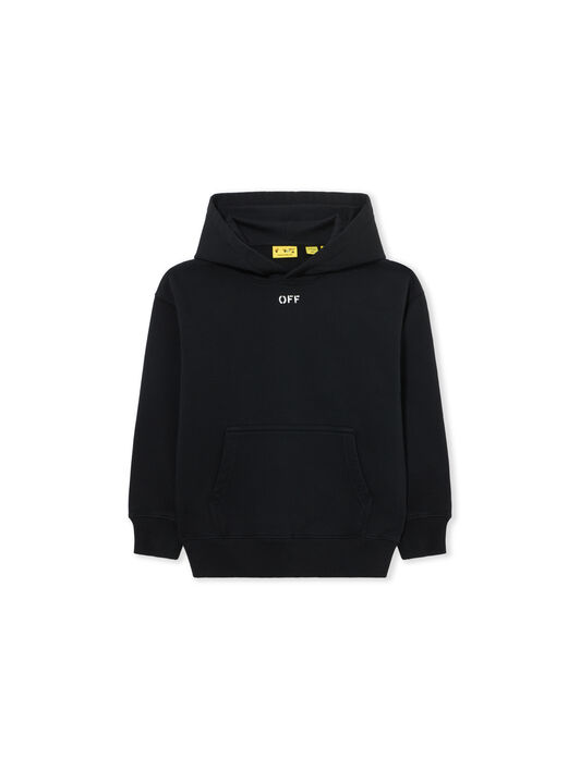 OFF WHITE Diag Watercolor Hoodie BLACK 44GBB002S26F001