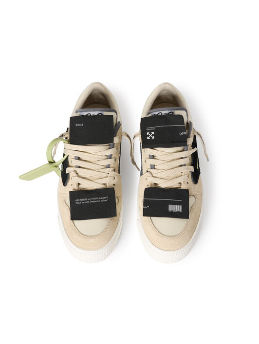 3.0 Court Low Top Suede Sneakers OFF WHITE 3.0 Court Low Top Suede Sneakers DARK GREY - OAT OMIA29KS26LEA002