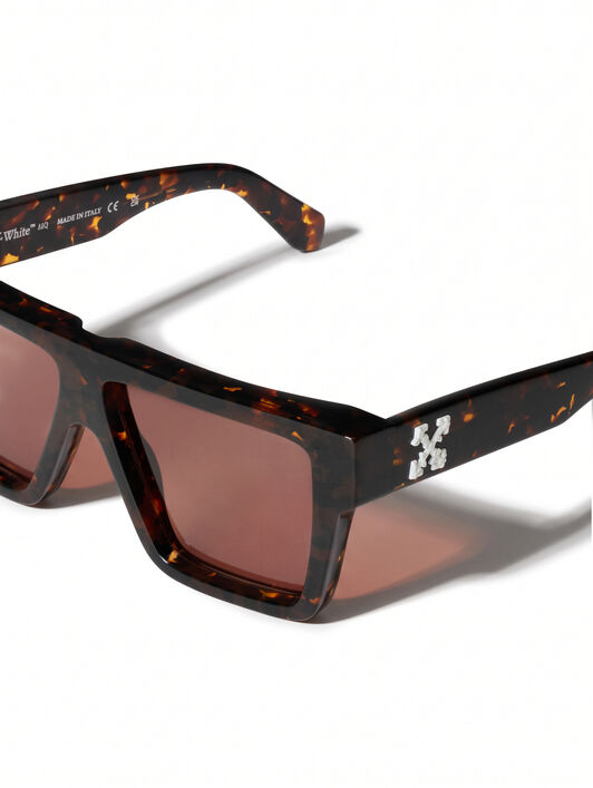 Berkeley Brown Lens Sunglasses OFF WHITE Berkeley Brown Lens Sunglasses Shiny Black OW1052606457