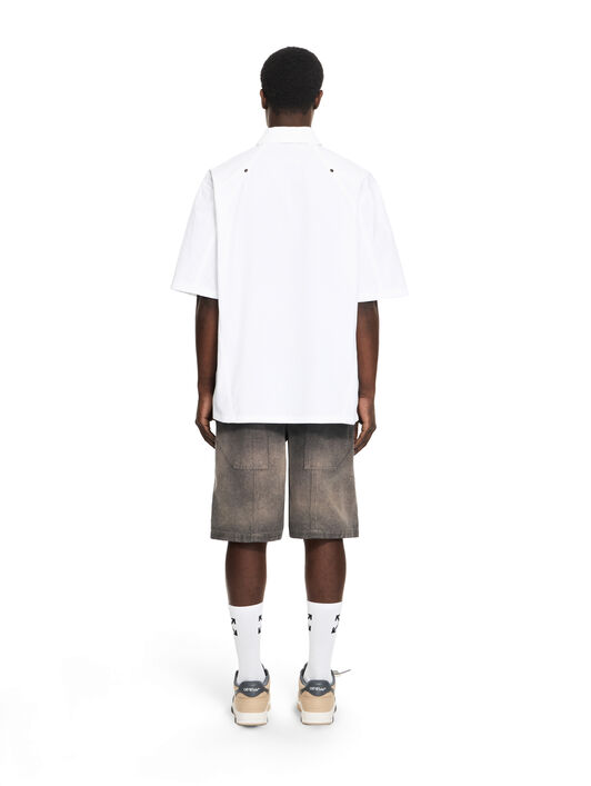 OFF WHITE OWR Sporty Bowling Shirt WHITE 44XGG01IS26F002