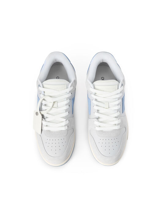 OFF WHITE Out Of Office Sneakers MEDIUM GREY - DUSTY BLUE OWIA259F25LEA005
