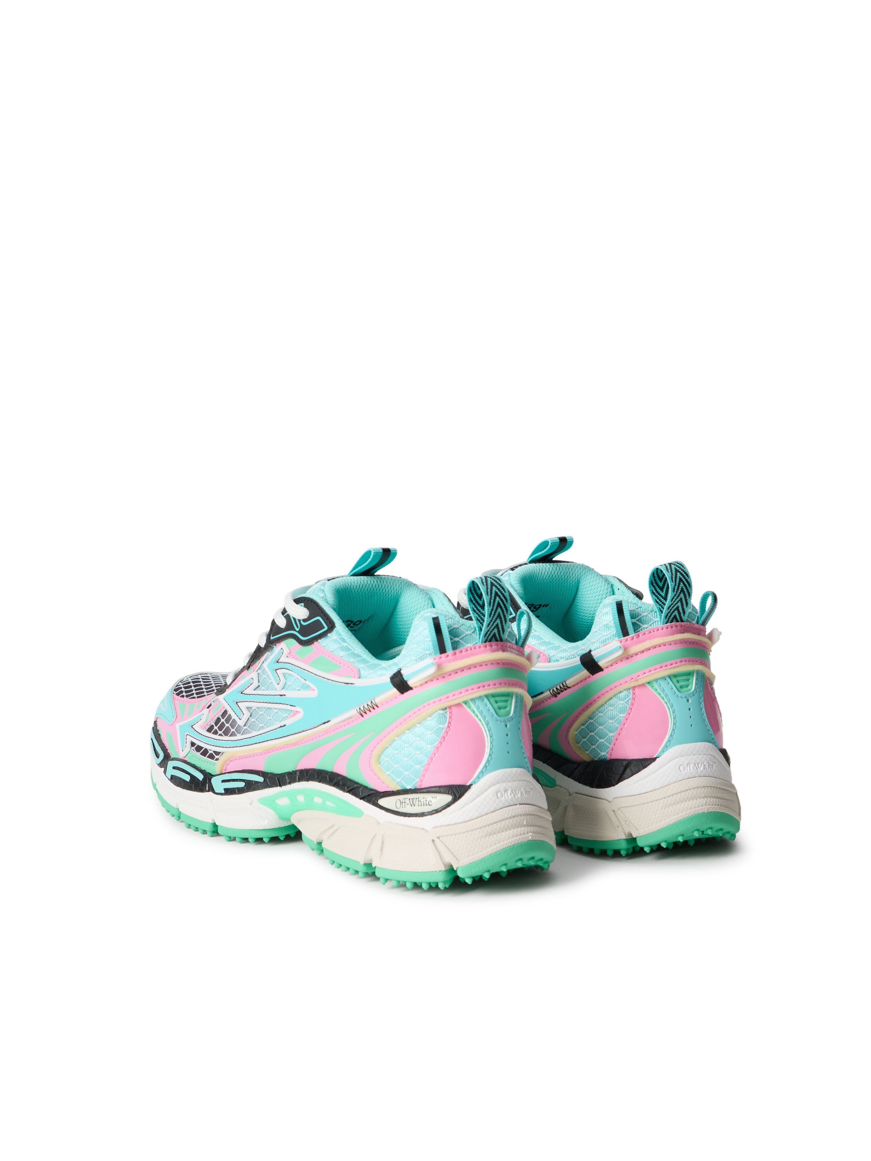 Be Right Back Fishnet Sneakers OFF WHITE Be Right Back Fishnet Sneakers AQUA - MINT OWIA289S26FAB004