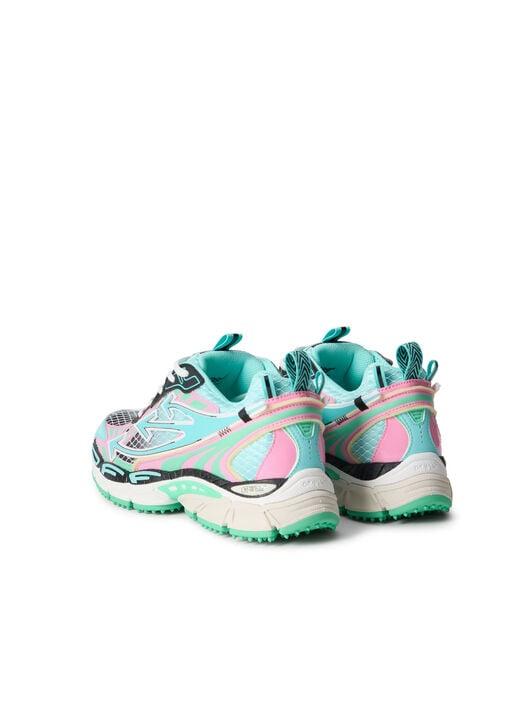 Be Right Back Fishnet Sneakers OFF WHITE Be Right Back Fishnet Sneakers AQUA - MINT OWIA289S26FAB004