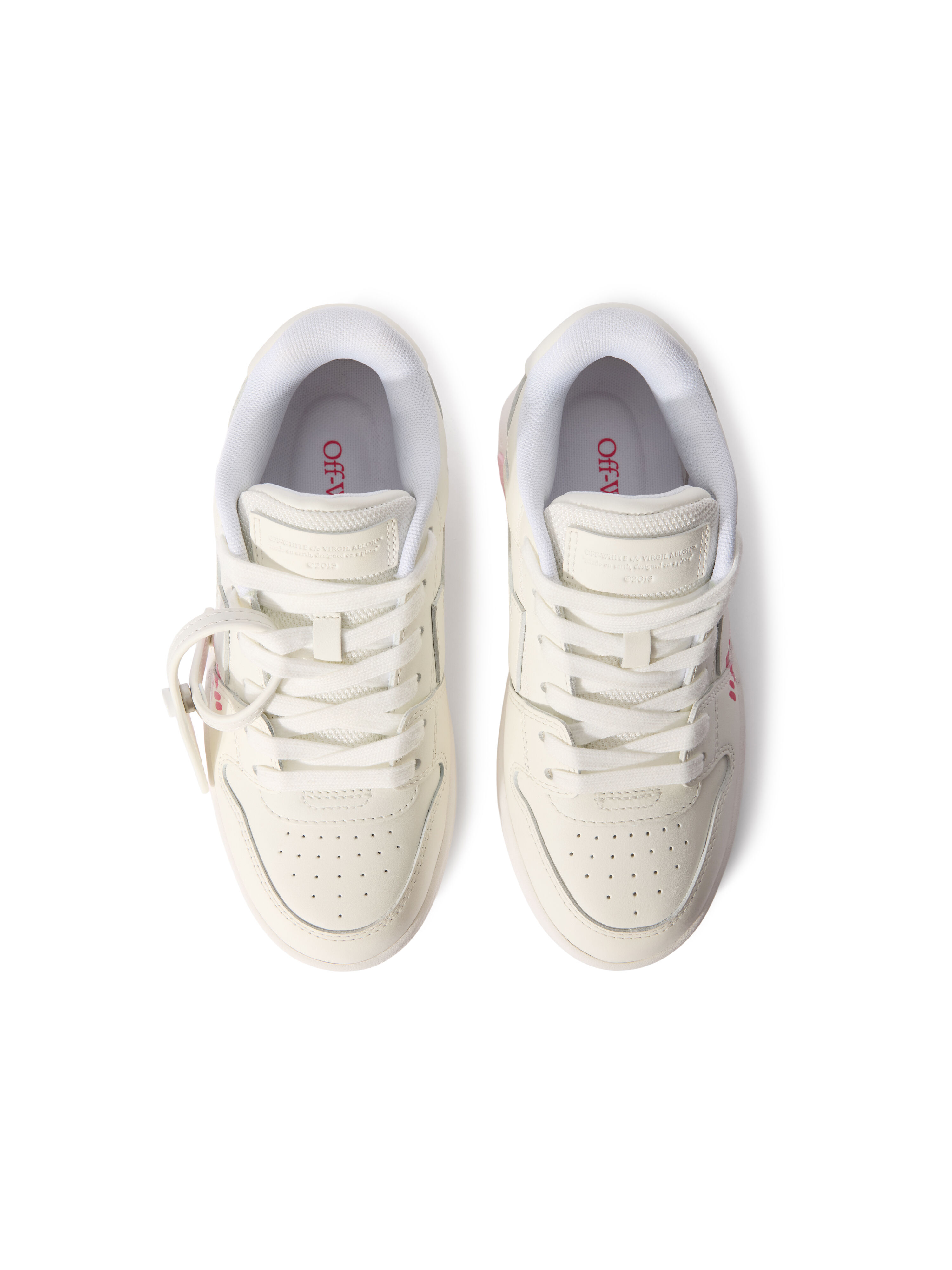 OFF WHITE Out Of Office For Walking Sneakers WHITE - GLITTERED OGIA007F25LEA002
