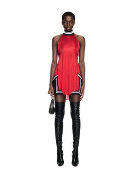 OFF WHITE Rotes Sierraleone-Minikleid ROT OWDB536W24JER001